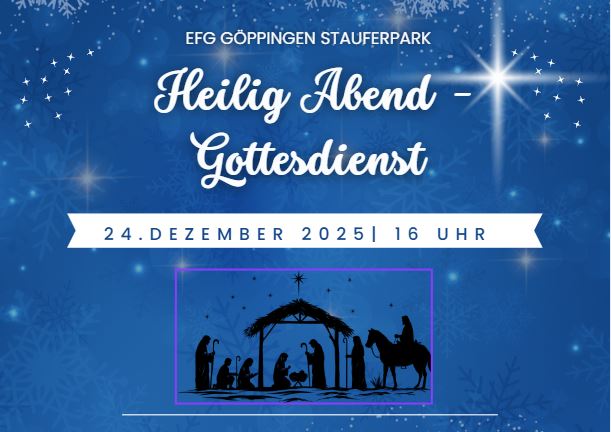 Heilig Abend 2025 Beamer Folie