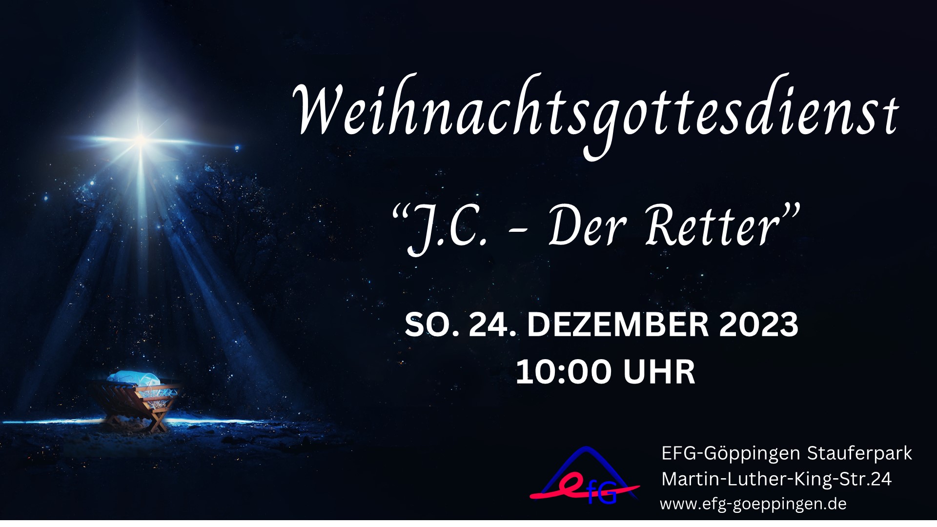 Weihnachtsgottesdienst 2023